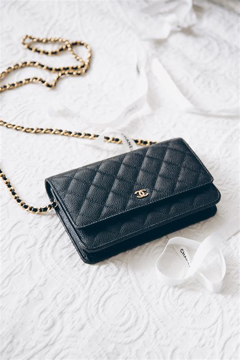 chanel woc chain drop|chanel woc on chain.